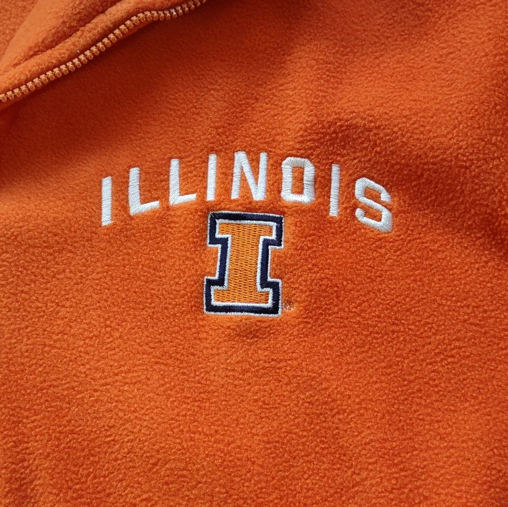 Big Ball Sports Illinois University 1/4 Zip Sweater/Pullover